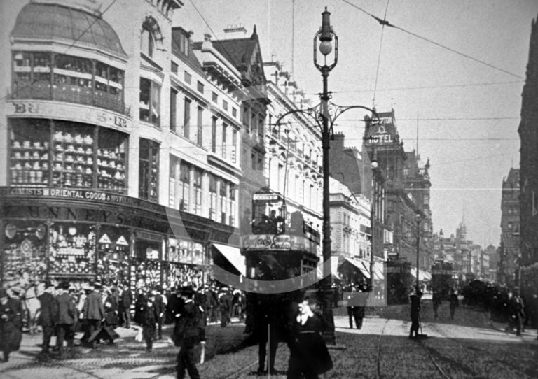Church Street, looking towards Central Station, c 1902
